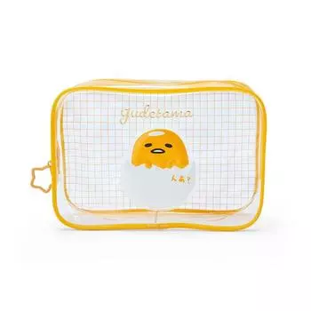 Sanrio Gudetama прозрачный виниловый чехол Gudetama 14 21 6 см персонаж Sanrio 004332