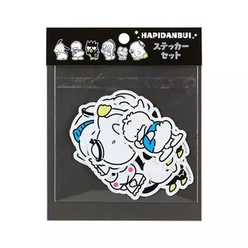 Sanrio Hapidanbui Sticker Set Badtz Maru 30th Anniversary Hapidanbui 001767 (Bad & Celebration)