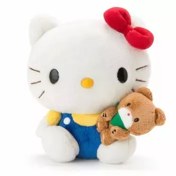 Sanrio Hello Kitty 45th Мягкая игрушка Тедди (Медведь 80-х)