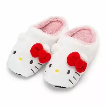 Sanrio Hello Kitty Boa Room Shoes Heat-Storing