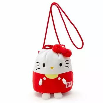 Sanrio Hello Kitty Character Shaped Drawstring Pochette (Everyone Gets Friends With the Character) 760099