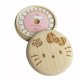 Sanrio Hello Kitty Чехол для детского зуба SANRIO Hello Kitty ARASE Character Paulownia Чехол для детского зуба розовый