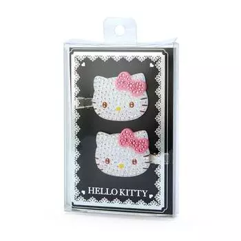 sanrio hello kitty челка клипса драгоценный камень деко 540480