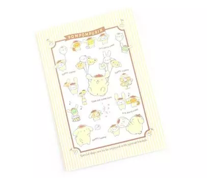 Sanrio Hello Kitty Christmas Light Melody Card Lame & (White Tree)