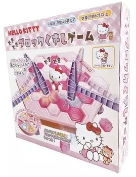 Sanrio HELLO KITTY Doki Doki Block Breaking Game Sanrio Sanrio Sanrio Персонажи Игрушка-персонаж для детей Настольная игра Игра Block Breaking Kitty Hello