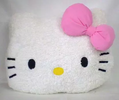 Sanrio Hello Kitty face shaped cushion M