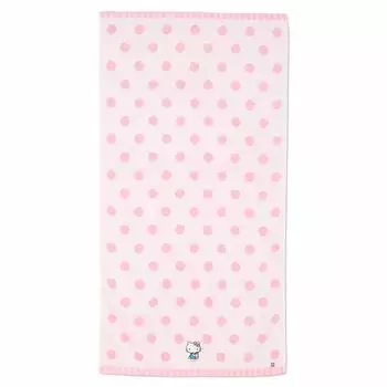 Sanrio Hello Kitty Imabari Bath Towel (Dot) 422371
