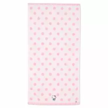 Sanrio Hello Kitty Imabari Bath Towel (Dot) 422371