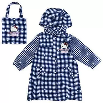 Sanrio Hello Kitty Kids Raincoat 100cm (Navy)