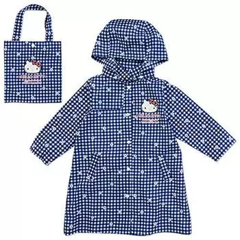 sanrio hello kitty kids raincoat navy 100cm