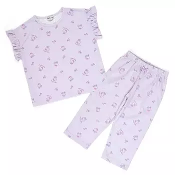 Sanrio Hello Kitty Kids Short Sleeve Pajamas 90cm Pajamas Hello Kitty Character SANRIO 087017