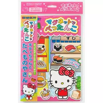 Sanrio Hello Kitty Magnet Petanko Hello Kitty и продовольственный магазин Gintori Sangyo
