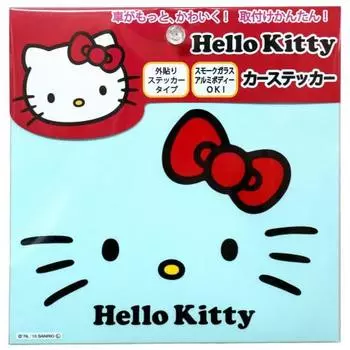 Sanrio Hello Kitty Наклейка для украшения S черная KRSS-92283