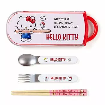 Sanrio Hello Kitty Обеденное трио (Разговаривать) 747114