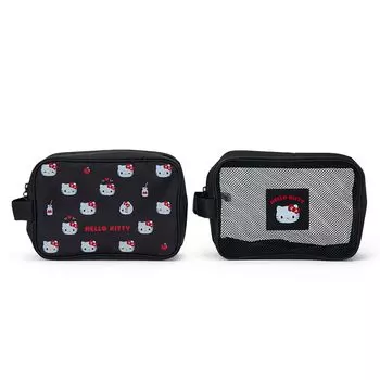 Sanrio Hello Kitty Polyester Travel Pouch Set for Small Ages 3 and 679411 (SANRIO) 2-Piece Organizers, Up,