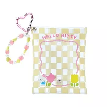 Sanrio Hello Kitty Прозрачный мешочек Пастельная клетка с подвеской Hello Kitty 15 x 12 x 2 см Персонаж SANRIO 121932