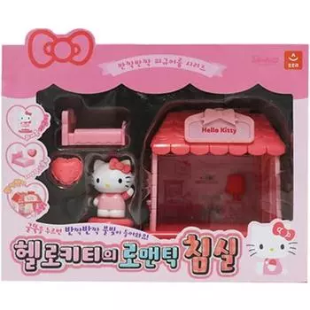 Sanrio Hello Kitty романтическая спальня, фигурная комната, смешанные цвета, популярные игрушки для корейских детей