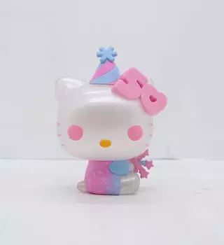 Sanrio Hello Kitty Sanrio в праздничном колпаке Hello Kitty 50-я годовщина фигурка Funko POP Sanrio Funko [Эксклюзив для Азии]