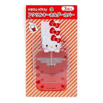 Sanrio hello kitty Содержит 3 акриловых чехла для брелока (Товары Токимеки Ошикото)