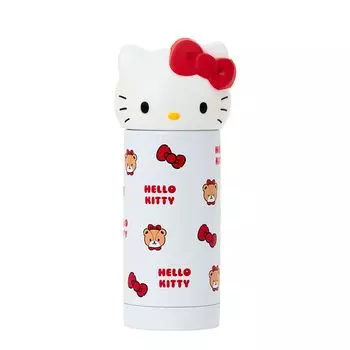 Sanrio Hello Kitty Stainless Steel Mug Bottle 617407 Face-Shaped красный