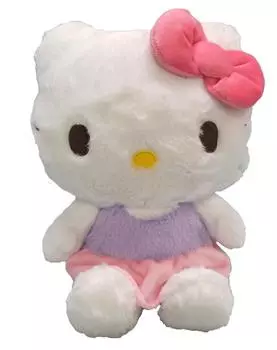 Мягкая игрушка Sanrio Hug Hug размер M Hello Kitty высота сидя 24 см