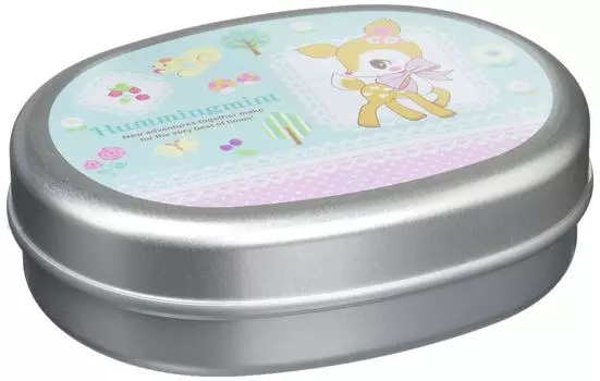 Sanrio Humming Mint Aluminum Lunch Case S (Flower)