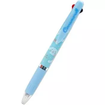 Sanrio Шариковая ручка Jetstream 3-цветная 0,5 мм, циннаморролл, 1 шт., популярный персонаж в Корее