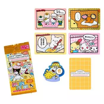 Sanrio Карта Sanrio Плюс Персонажи Sanrio 045268 (САНРИО) Коллекционный (комический) розовый