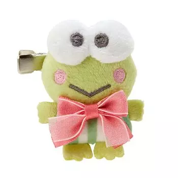 Sanrio Kerokero Keroppi Mascot Hair Clip 054143