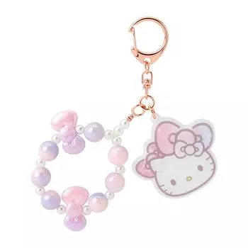 [Sanrio] Keychain (Hello Kitty 50th The Fashionable Ribbons Birthday) Hello Kitty 323608