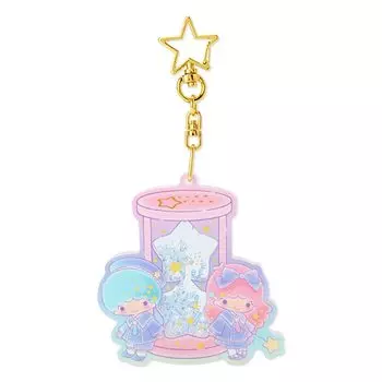 [Sanrio] Keychain Little Twin Stars Kikirara LITTLE TWIN STARS Little Twin Stars Picture Book Design Series Character 7.5 x 0.6 x 7.5 cm 800775