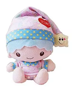 Sanrio Kiki Lala x Care Bear Collaboration Kiki Plush Toy S Size Sitting Height 14cm &