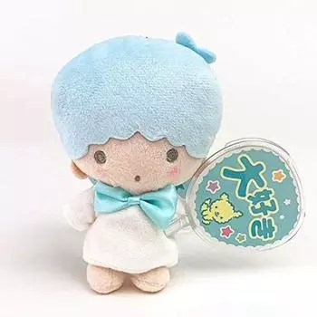Sanrio Kiki Mascot Holder Little Twin Stars Наслаждайтесь серией Idol Mascot Goods