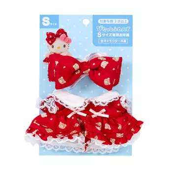 Sanrio Kisekaeo Одежда S Цельный комплект (Друзья Питато) Аксессуары для кукол 123277