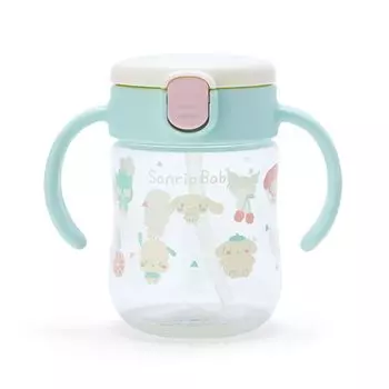 Sanrio Кружка-трубочка из полипропилена Sanrio Characters Richell с изображением фруктов 693642 (Санрио Бэби) (PP) (Санрио Бэби)