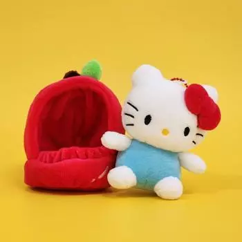 Sanrio Кукла-брелок Fruit House Bag Ring Doll 15 см, популярный персонаж в Корее