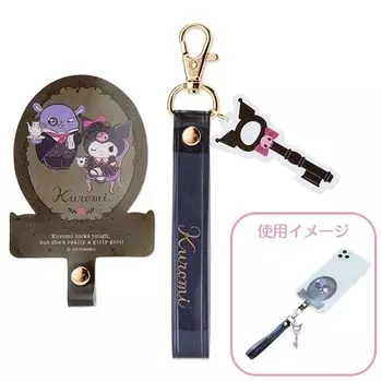 Sanrio Kuromi Baku Fontab Strap Delusional 070700 & & (Отец Куроми)