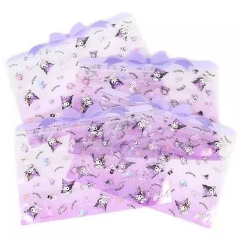 Sanrio Kuromi Clear Bag with Zipper 487422