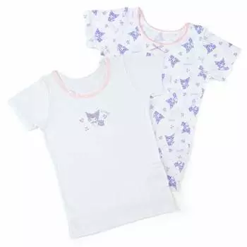 sanrio kuromi детский комплект нижнего белья с коротким рукавом из 2 шт. 110 см538981