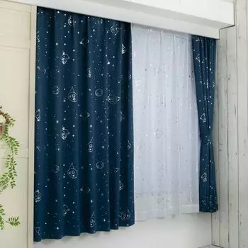 Sanrio Kuromi Glitter Grade 2 затемняющие термошторы кружевные шторы комплект из 4 шт. ширина 100 x 135 см длина + SS-11-208-21/SS-12-208-22