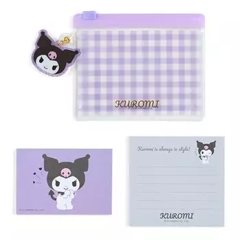 Sanrio Kuromi Memo в виниловом футляре 034045