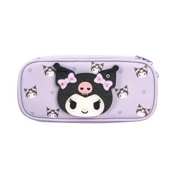 Sanrio Kuromi милый зеркальный пенал, фиолетовый
