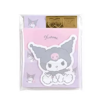 Sanrio Kuromi Mini Letter Set Animal Design 515663 (Stuffed Stationery)