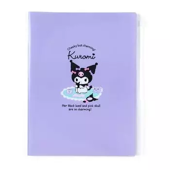 Sanrio Kuromi прозрачная папка с застежкой-молнией 549789 6 карманов