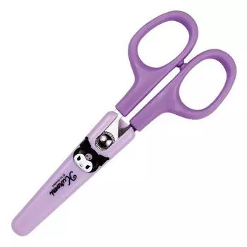Sanrio Kuromi Safety Cap Ножницы 2p Популярные корейские игрушки