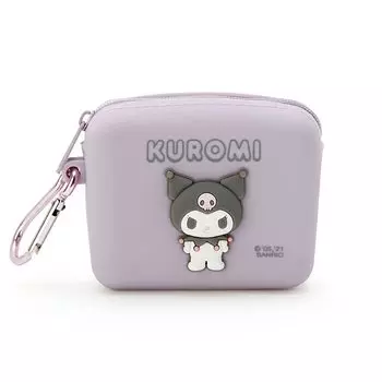 Sanrio Kuromi silicone material mini pouch 931306