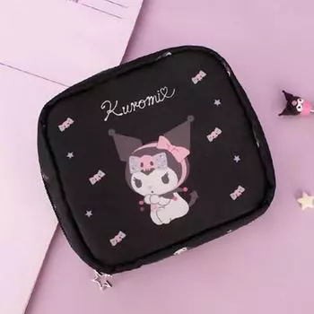 Санрио Куроми Тсс! Многоцелевой дорожный косметичка Secret Pouch, популярный персонаж в Корее