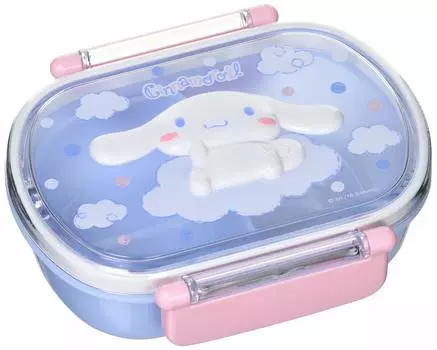 Sanrio Ланч-бокс Cinnamoroll Relief xx 360 мл Синий 612855 14,7 12,3 5,5 см светло-синий