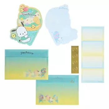 Sanrio Letter Set Pochacco 328405 (Ice Party)