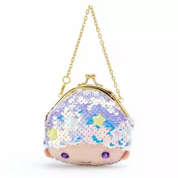 Sanrio Little Twin Stars Clasp Coin Case Kiki (Sequins)
